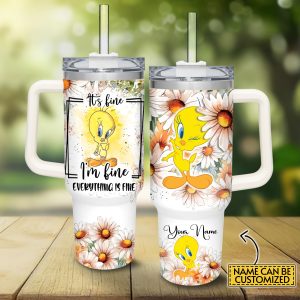 Tweety bird  Curved Tumbler